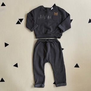 Baby GAP Brannan Bear Sweat Set size 18-24 months